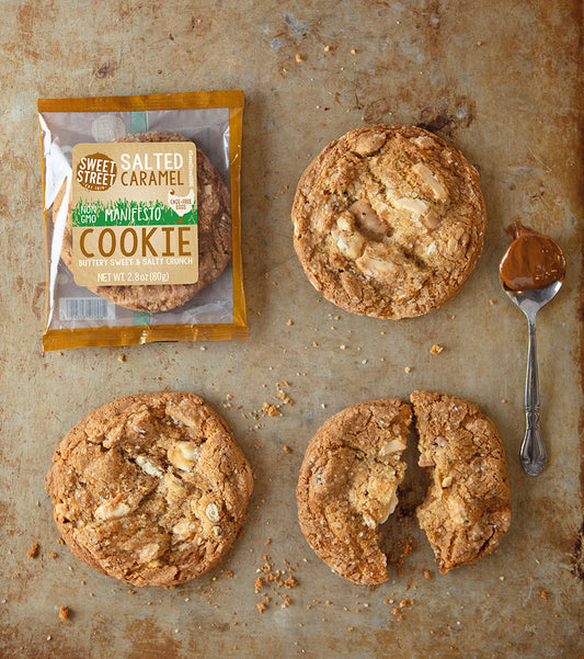 Salted Caramel & Chocolate Chunk Manifesto® Cookie Variety (10 count)