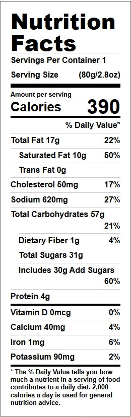 Salted Caramel Manifesto® Cookies – Individually Wrapped (48 per case)