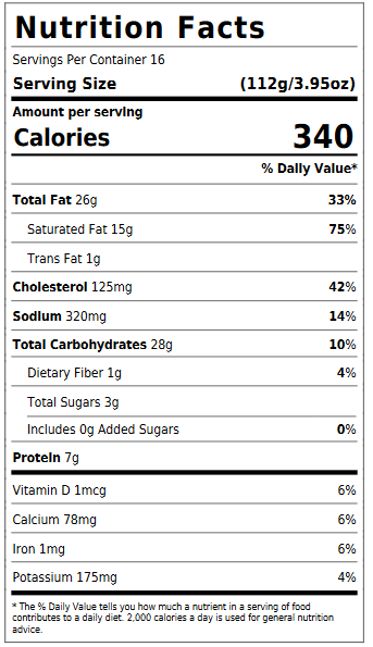 Sinfully No Sugar Added Cheesecake (1 Count)