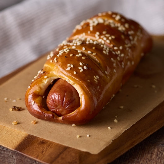KITCHN by Sweet Street, Baked All-Beef Hot Dog Pretzel, 5.12 oz (24 Per Case)