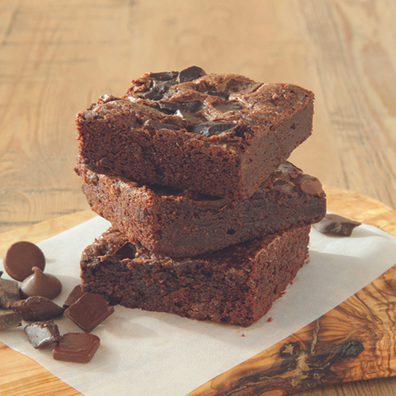 Fabulous Chocolate Chunk Brownie – 2.8 lb. Trays (4 Trays Per Case)