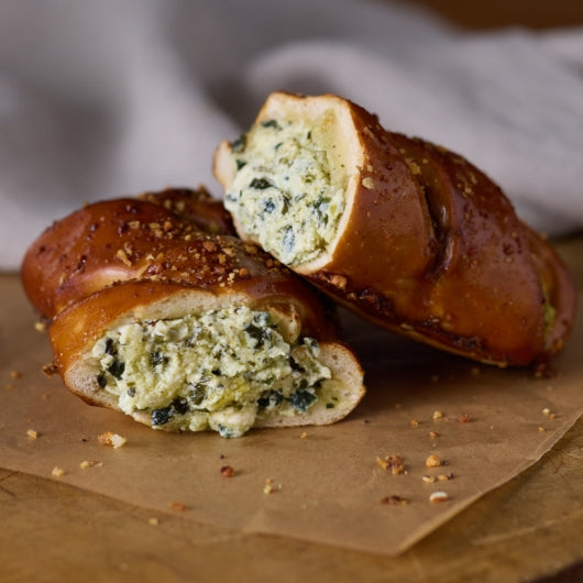 KITCHN by Sweet Street, Baked Spinach Feta Pretzel, 5 oz (24 Per Case)