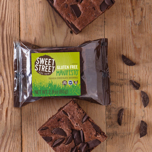 Honduran Chocolate Manifesto® Brownies – Individually Wrapped (48 Per Case)