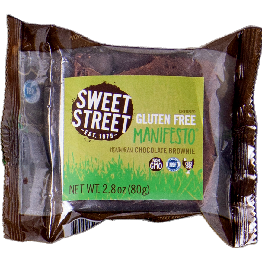 Honduran Chocolate Manifesto® Brownies – Individually Wrapped (48 Per Case)
