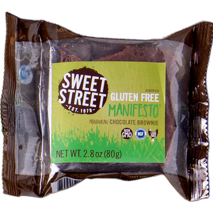 Honduran Chocolate Manifesto® Brownies – Individually Wrapped (48 Per Case)