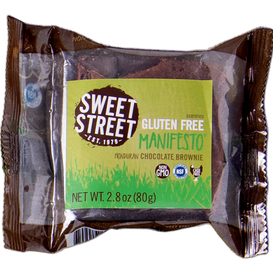 Honduran Chocolate Manifesto® Brownies – Individually Wrapped (48 Per Case)