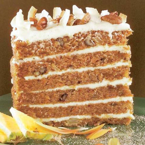 Big Iced Carrot Cake