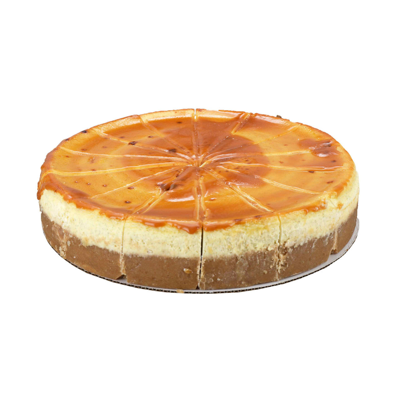Hand-Fired Creme Brulee Cheesecake – 28 Slices (2 Cakes, 14 Slices Each)