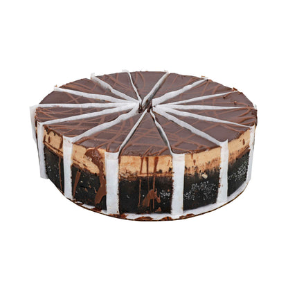 Triple Chocolate Cheesecake – 28 Slices (2 Cakes, 14 Slices Each)