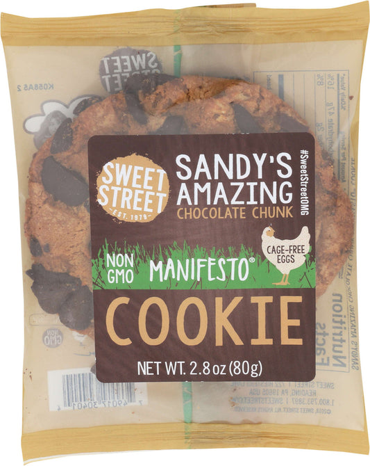 Sandy's Amazing Chocolate Chunk Manifesto® Cookies – Individually Wrapped (48 Per Case)