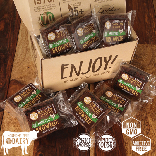 Peruvian Chocolate Manifesto Brownie (8 Count)