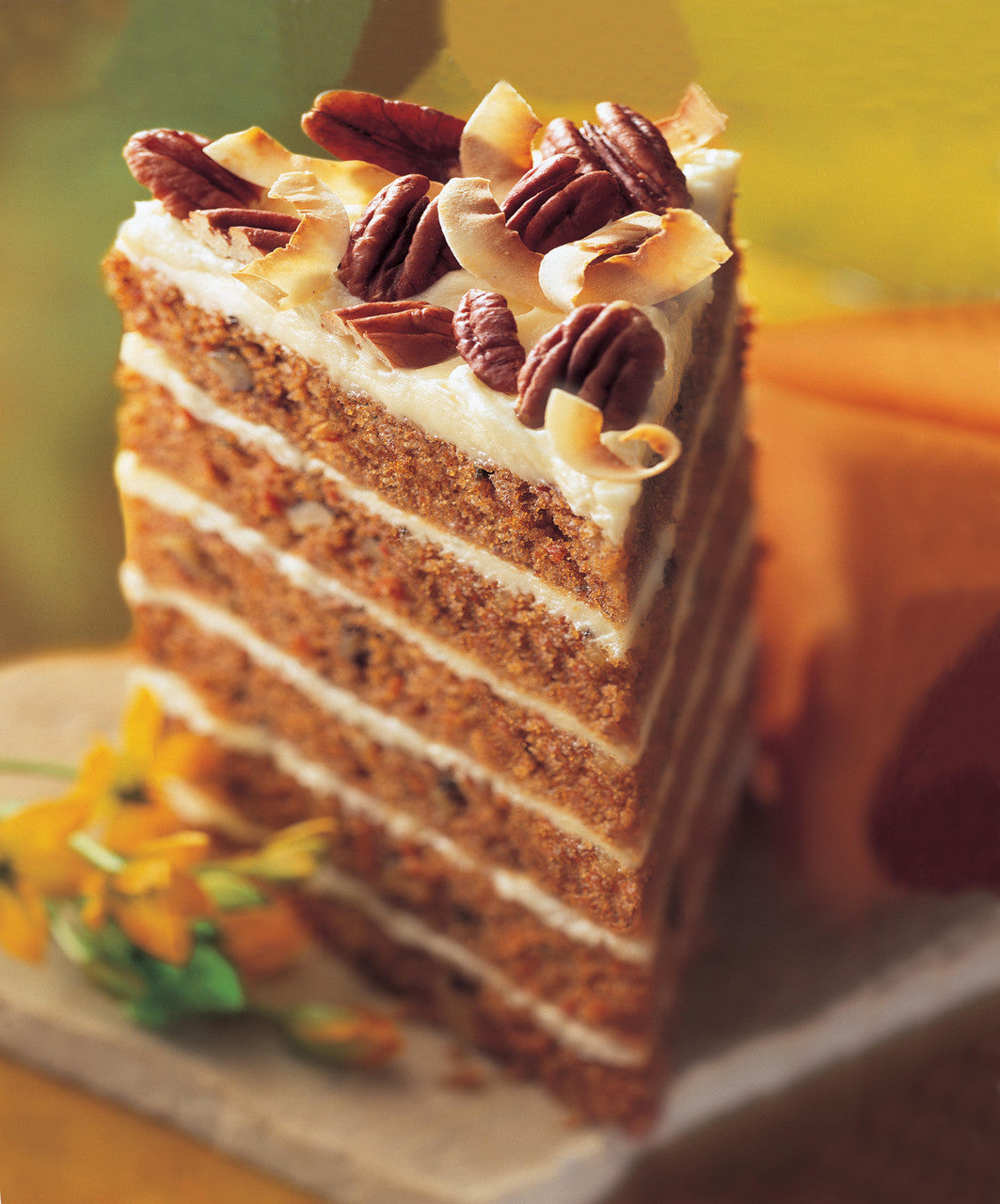 Big Iced Carrot Cake