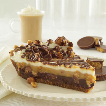 Chocolate Peanut Butter Pie with Reese's® – 28 Slices (2 Cakes, 14 Slices Each)