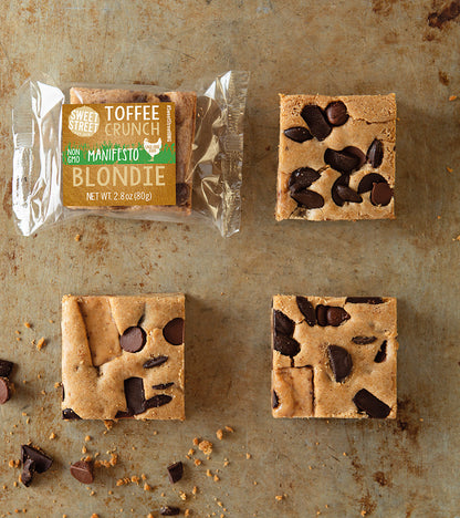Toffee Crunch Blondie & Peruvian Brownie Variety (8 count)