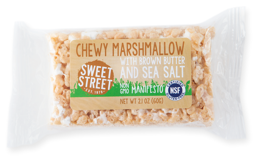Chewy Marshmallow Manifesto® Bars – Individually Wrapped (40 Per Case)