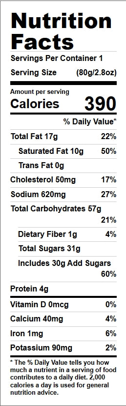 Salted Caramel Manifesto Cookie (10 Count)