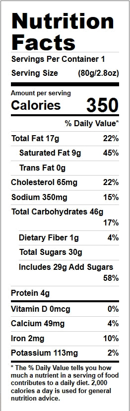 Toffee Crunch Manifesto® Blondie Bars – Individually Wrapped (48 per case)