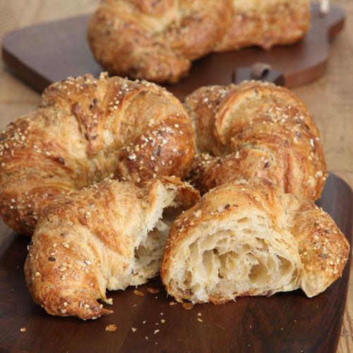 KITCHN by Sweet Street, Pre-Proofed Multigrain Croissant, 3.5 oz (54 Per Case)